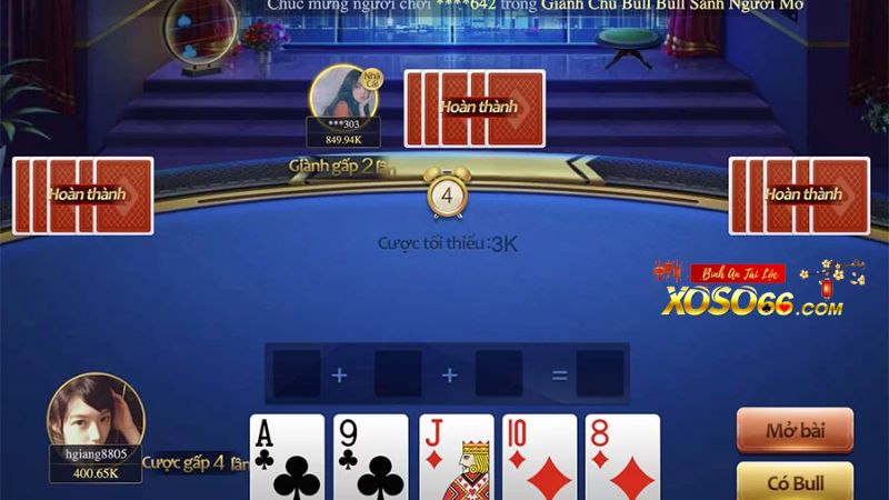 Game Bốn lá giành chủ Bull Bull Xoso66 ăn khách nhất thế giới Casino