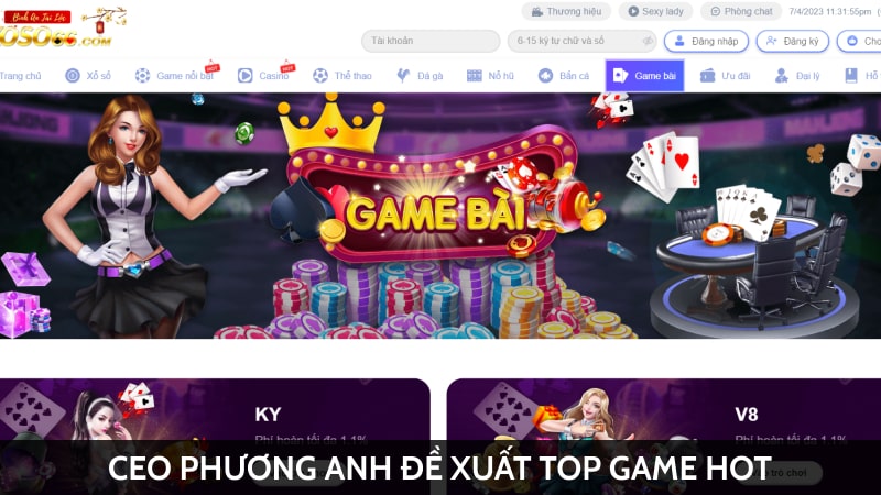 CEO Phương Anh đề xuất TOP game hot